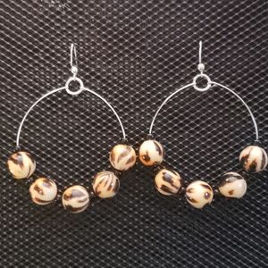 3/$20 | Animal print hoop earrings